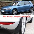 thumbnail image 2 of Mudguards for Golf Mk7 Hatchback 2013 ~ 2016, 4 Pcs, 2 of 6