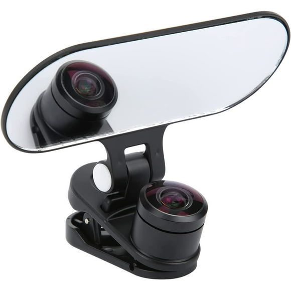 Online Class Lens Clip on Fisheye Lens Piano Teaching Dedicated Wide Angle Overhead Shot Lens with Dual Split Screen