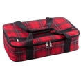 thumbnail image 1 of Home Essentials & Beyond Insulated Casserole Carrier Red Checkered, 1 of 4