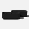 thumbnail image 1 of Veradek Demi Series Black Garden Bed 42" Self-Watering Planter (2 Pack), 1 of 10
