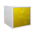 thumbnail image 2 of Buro Flotante Recamara Mdf Recamara Ensamblado Vinil Amarillo, 2 of 8