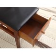 thumbnail image 4 of Proman Products Manchester Chair Valet VL36123 with Drawer, Hanger, Trouser Bar and Tie & Belt Bar, 18"W x 23"D x 44" H, Walnut, 4 of 5