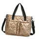 thumbnail image 5 of Bolso bandolera para mujer, bolso de mano cruzado, bolso de compras, bolso de trabajo con asa champán, 5 of 9
