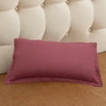 thumbnail image 6 of 18.90x29.13 Inch Stretch Pillow Cases - Jersey Knit & Envelope Closure Pillowcases with Ultra Soft T-Shirt Like Polyester Blend - Suitable for Queen or Standard Size, 6 of 9