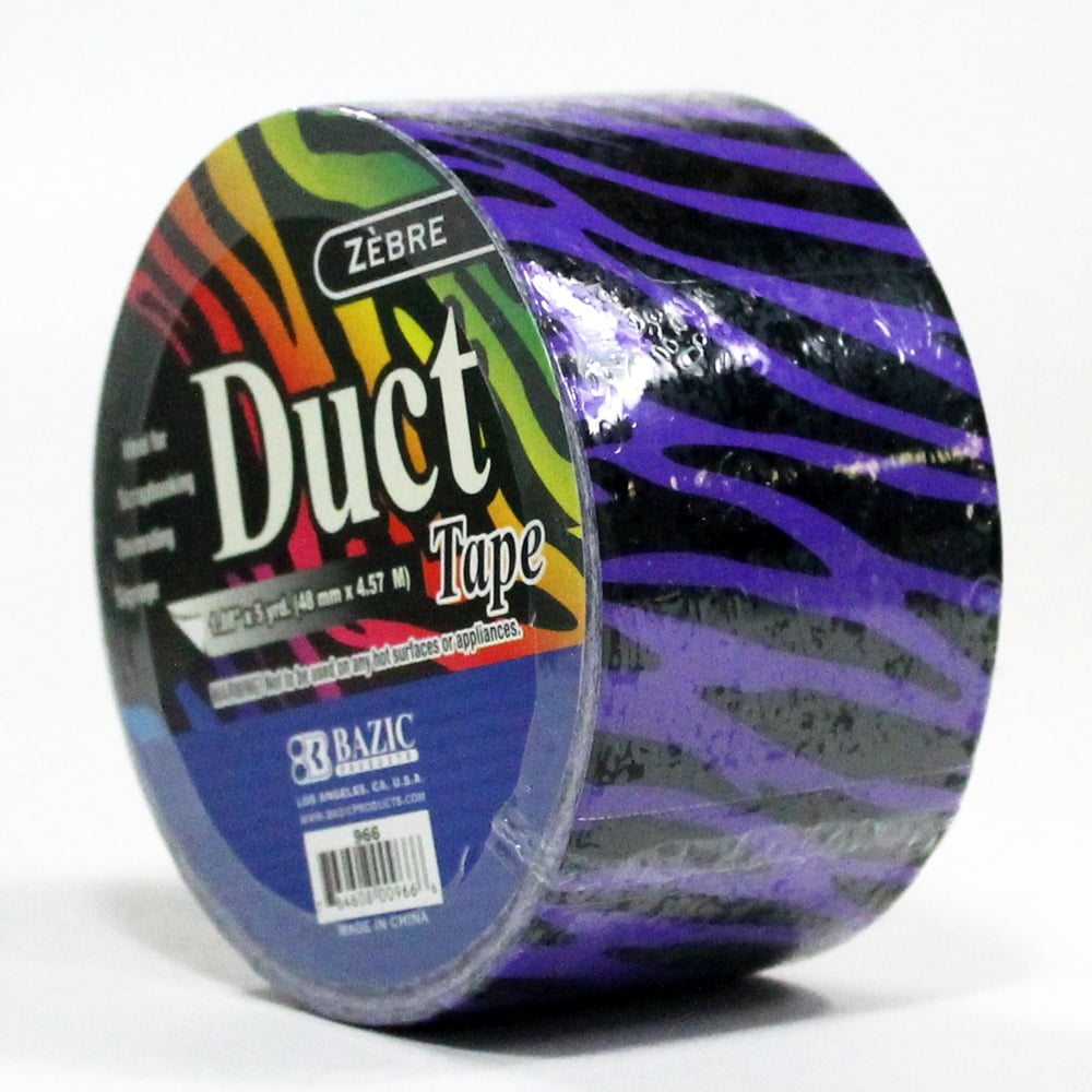 Duct Tape Zebra Print Designer Crafting Decorative Zebra Patterns 1.