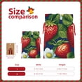 thumbnail image 3 of Naloa Strawberry2 Drawstring Christmas Bags, 3D Xmas Gift Bags, Christmas Wrapping Bags, Xmas Goodie Bags, Treat Pouch Bags, Party Favor Bags-Medium, 3 of 9