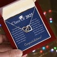 thumbnail image 2 of School Graduation Gift, Graduation Gift for Her, Graduation Gift for Daughter, College Graduation ,Personalized Cross Necklace Gift with message card, 2 of 5