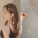 thumbnail image 2 of Coreano De Aleación De Mariposa Rhinestone Diadema Perla Diamante Borla Fina Banda De Pelo Para La Mujer Accesorios Para El Cabello, 2 of 4