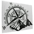 thumbnail image 3 of Car Sticker, Compass Decal Cuttable 20x24in Self Adhesive Engine Hood  For Auto Replacement For  Rubicon JK CJ TJ YJ, 3 of 8