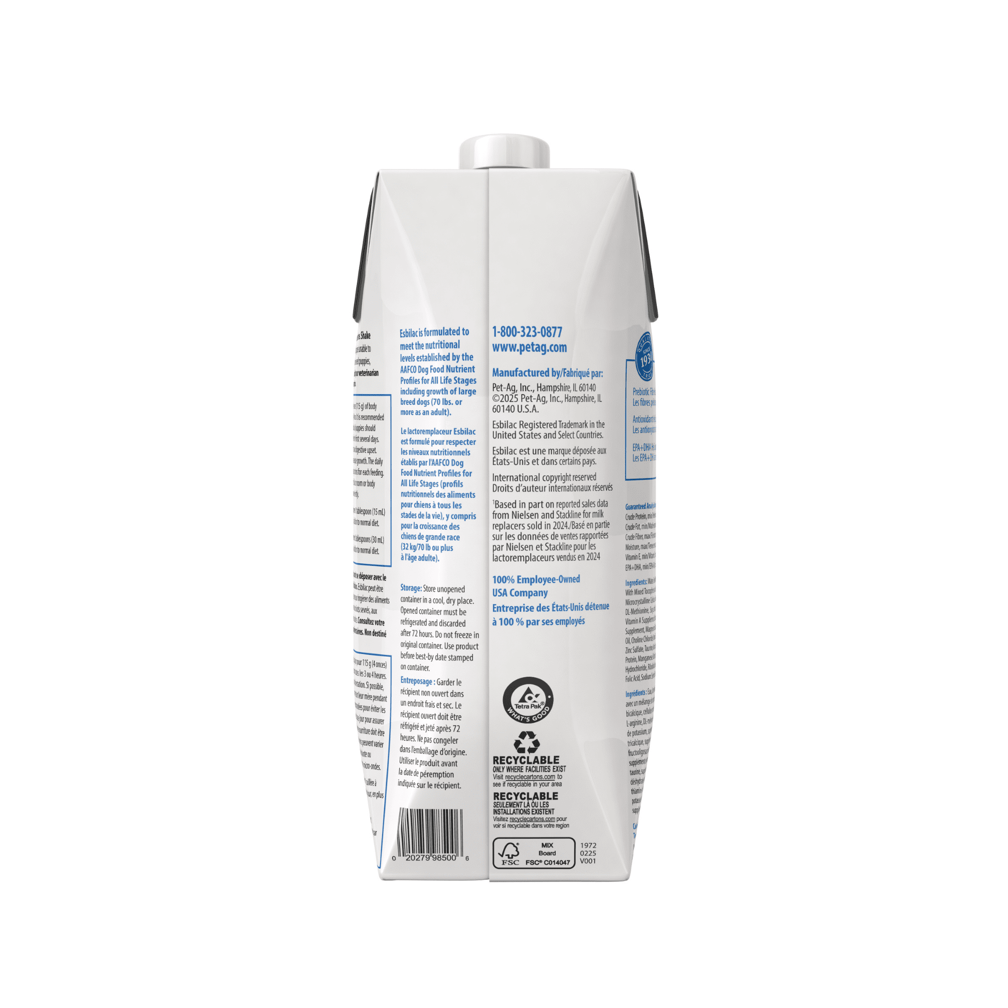 PetAg Esbilac Puppy Milk Replacer Liquid - 16 oz