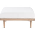 thumbnail image 2 of Meridian Furniture Ottomane Modulaire de Patio en Oléfine Laguna Crème de 35,5 Po, 2 of 5
