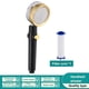 thumbnail image 4 of Handheld Alta presión cabezal de ducha rotation rotación 360 grados rotación cuerpo masaje cabezal de ducha hotel baño baño adultos familia negro tipo 2 Advancent HA010610-02, 4 of 6