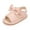 Pink, variant on Meckior Baby Girls Sandals Rubber Sole Infant Summer Bow-Knot Shoes for First Walker 0-18 Months