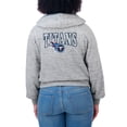 thumbnail image 5 of Women's WEAR by Erin Andrews  Heather Gray Tennessee Titans Speckled Fleece Cropped Full-Zip Hoodie, 5 of 5
