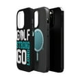 thumbnail image 2 of DistinctInk Tough Case for Apple iPhone 13 Pro MAX (6.7" Screen), Compatible with MagSafe Charging - Golf Strong Go Long, 2 of 6