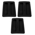thumbnail image 1 of BESTYASH 3Pcs Silicone Toaster Lid Cover Black Easy Clean Dust Cover for Home Kitchen Appliances, 1 of 8