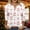 #007-White, variant on Ounisa 3/4 Length Sleeve Womens Tops Christmas Casual Loose Fit V Neck T Shirts Cute Solid Three Quarter Length Tunic Christmas Tree Blouse