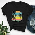 thumbnail image 5 of Raeneomay Oversized T Shirts for Women Fashion CrewNeck Printed Short Sleeve T-Shirt Casual Loose Shirt Tops, 5 of 6