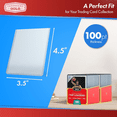 thumbnail image 2 of 25 Cardboard Gold 2.5mm 100pt Pro Top-loaders Topload Thick Jersey Cards, 2 of 6