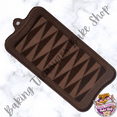 thumbnail image 4 of Chocolate Bar Silicone Mold - Triangle Geometric, 4 of 6