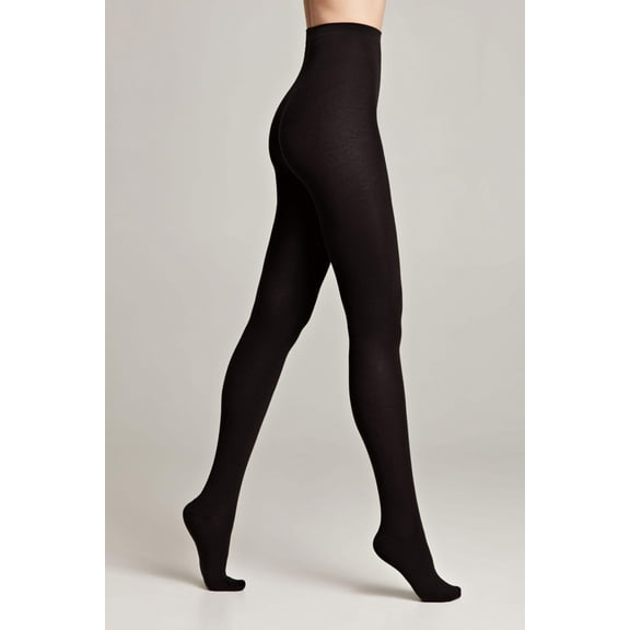 Tights Conte Cotton 250 Den - Warm Opaque