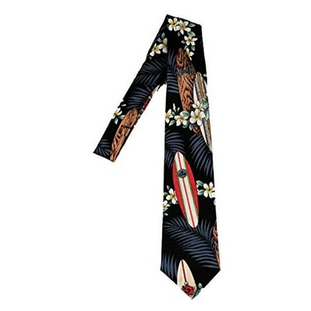 - Hawaiian Neckties, Black Surfboard
