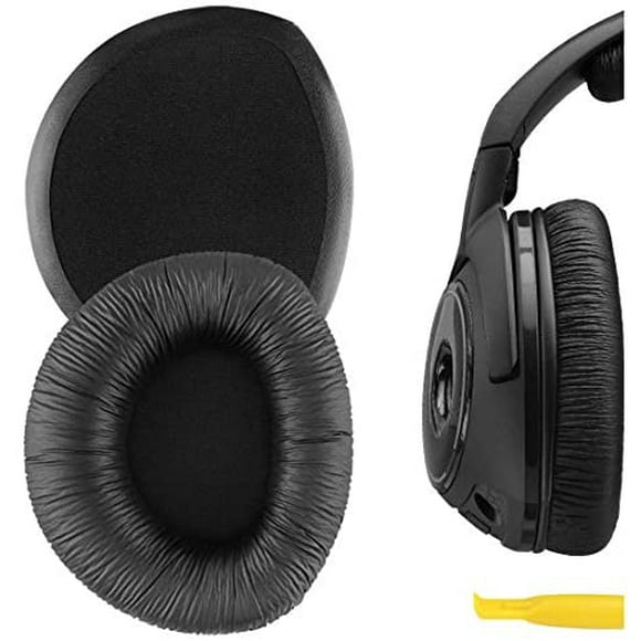 Geekria QuickFit Protein Leather Ear Pads for Sennheiser RS160, HDR160, RS170, HDR170, RS180, RS185 RS195 Headphones