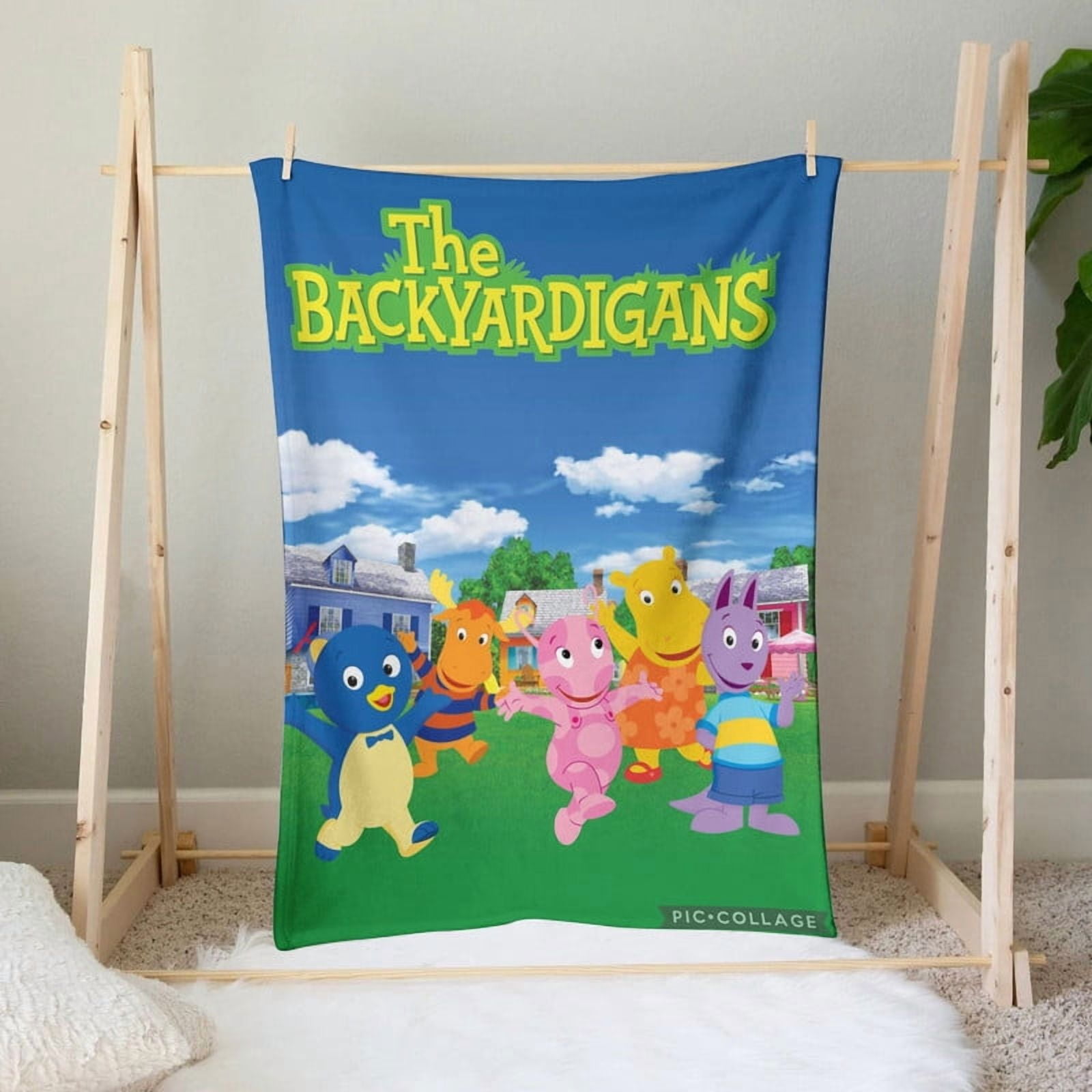 Backyardigans Throw Blanket Gifts for Fans Lover Girls Boys Women Present Hoodie Him Bed 30"x40"