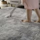 thumbnail image 4 of Alfombra de salón Laklulu, alfombra grande para dormitorio, alfombra peluda y esponjosa, lavable, alfombra suave para decoración del hogar (gris blanco, 160 x 200 cm), 4 of 5