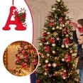 thumbnail image 2 of TQEHS Colgante colgante para árbol de Navidad de 26 letras, adorno navideño A, letras Z L6F8, 2 of 6