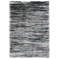 thumbnail image 2 of SAFAVIEH Cloud Carson Distressed Polyester Shag Area Rug, Gray/Blue, 5'3" x 7'7", 2 of 8
