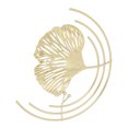 thumbnail image 1 of Escultura de pared BuyWeek hoja de metal dorado, 1 of 12