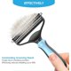 thumbnail image 3 of Dog Brush And Cat Brush - Double-Sided Pet Grooming Tool For Removing Shed Hair, Flyaways And Tangles., 3 of 4