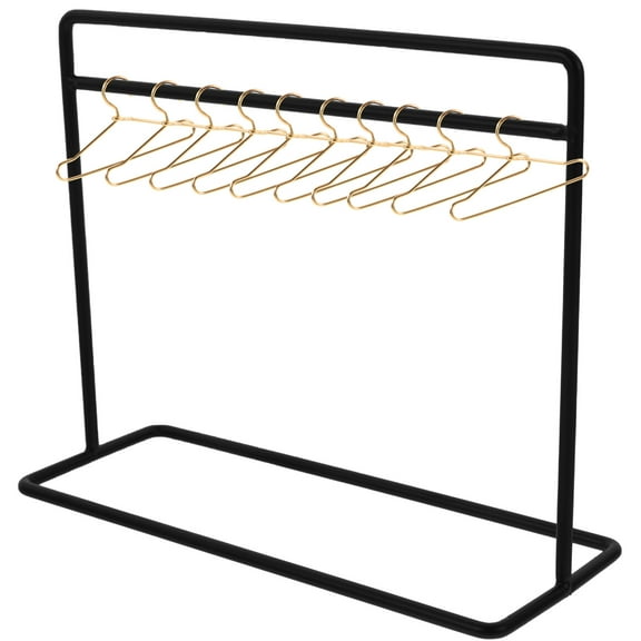 1 Set of Doll Clothing Hangers Doll Apparel Rack Doll Clothes Dry Rack Doll Hangers