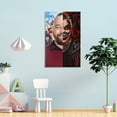 thumbnail image 4 of Bray Wyatt Poster, Canvas Wall Hanging Art Painting, Artwork Print for Home Decor Bedroom Living Room Dorm, Frame, 4 of 8