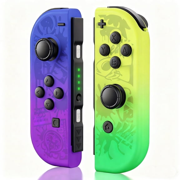 Switch Controller for N-Switch,OLED,Lite,Wireless Controllers (L/R) Support Vibration/WakeUp Function/Motion Control