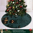 thumbnail image 2 of Dreamtimes Christmas Tree Skirt, Halloween Tree Skirt for Holiday Party Home Christmas Day Ornaments 36", 2 of 6