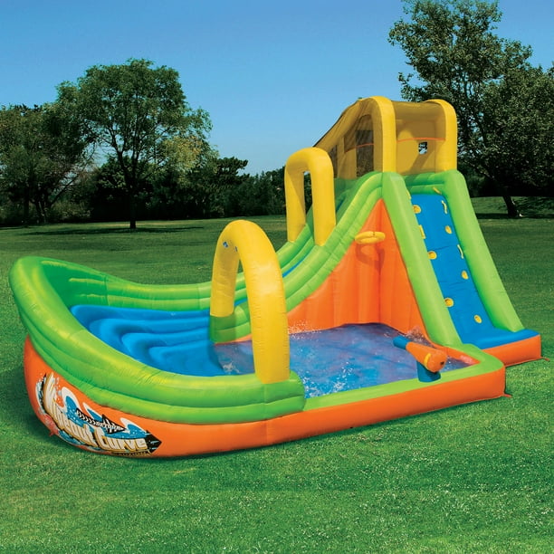 Banzai Wipeout Curve Water Slide