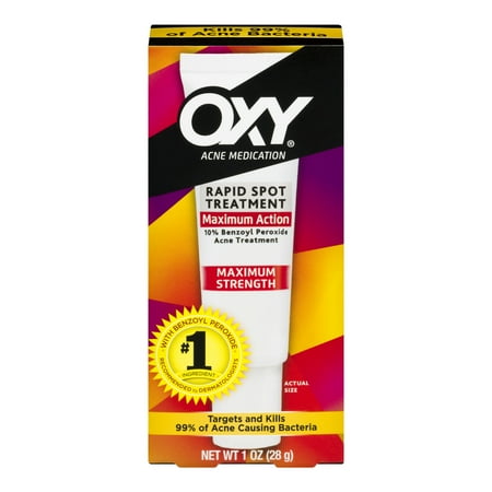 Oxy Acne Medication Rapid Spot Treatment Maximum Action, 1.0 OZ