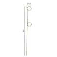 thumbnail image 2 of Hy-Ko Metal Pigtail Sign Stake/Holder, 28 inch, Weather-resistant, 2 of 13
