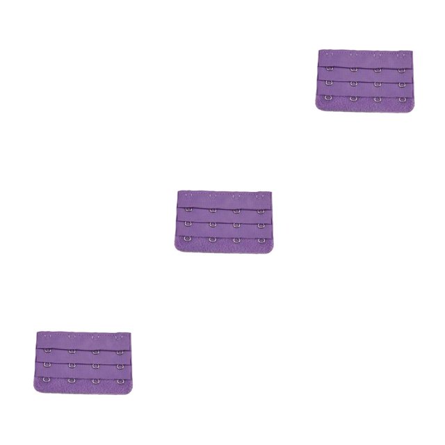 Jumpingount Correa de extensión Extensores de sujetador Hebilla 4 Ganchos Ganchos Práctico Longitud de las mujeres Íntimos Clips Gadgets 3 Filas Type7 NO7