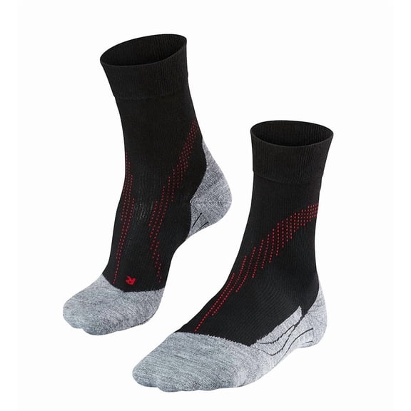 Men's Falke 16755 Stabilizing Sock (Black M)