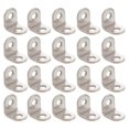 thumbnail image 1 of 20Pcs 20mm x 20mm x 16mm Corner Brace Joint Right Angle Bracket Fastener, 1 of 4