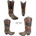 thumbnail image 5 of Urbalabs Western Cowboy Boot Flower Vase Horses and Horseshoes Decorative Cowboy Boots Home Office Rustic Decor Country Living Wedding Centerpiece, 5 of 7