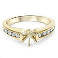 thumbnail image 4 of Pompeii 1/2ct Diamond Semi Mount Engagement Ring Setting Gold (G/H,I1), 4 of 4