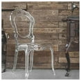 thumbnail image 4 of Heavenly Collection Clear Plastic Armless Chair, 4 of 4