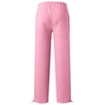 thumbnail image 4 of Boys Casual Wide Leg Sweatpants with Drawstring Elastic Waist Outdoor Long Trousers for Kids Daily Play, 4 of 5
