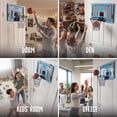 thumbnail image 5 of Realplay Mini Basketball Hoop for Kids – Indoor Over-the-Door Basketball Hoop with LED Scoreboard, Mini Basketball & Net, 5 of 11
