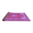 thumbnail image 2 of Ahgly Company Indoor Round Medallion Purple Traditional Area Rugs, 6' Round, 2 of 4