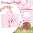 thumbnail image 4 of Fairy 1st Birthday Gift Bag A Little Fairy Gift Bag with Card and Tissue Paper Large Pink First Birthday Wrapping Paper Bag for Girls Newborn Baby Shower First Bday Party Supplies, 4 of 4